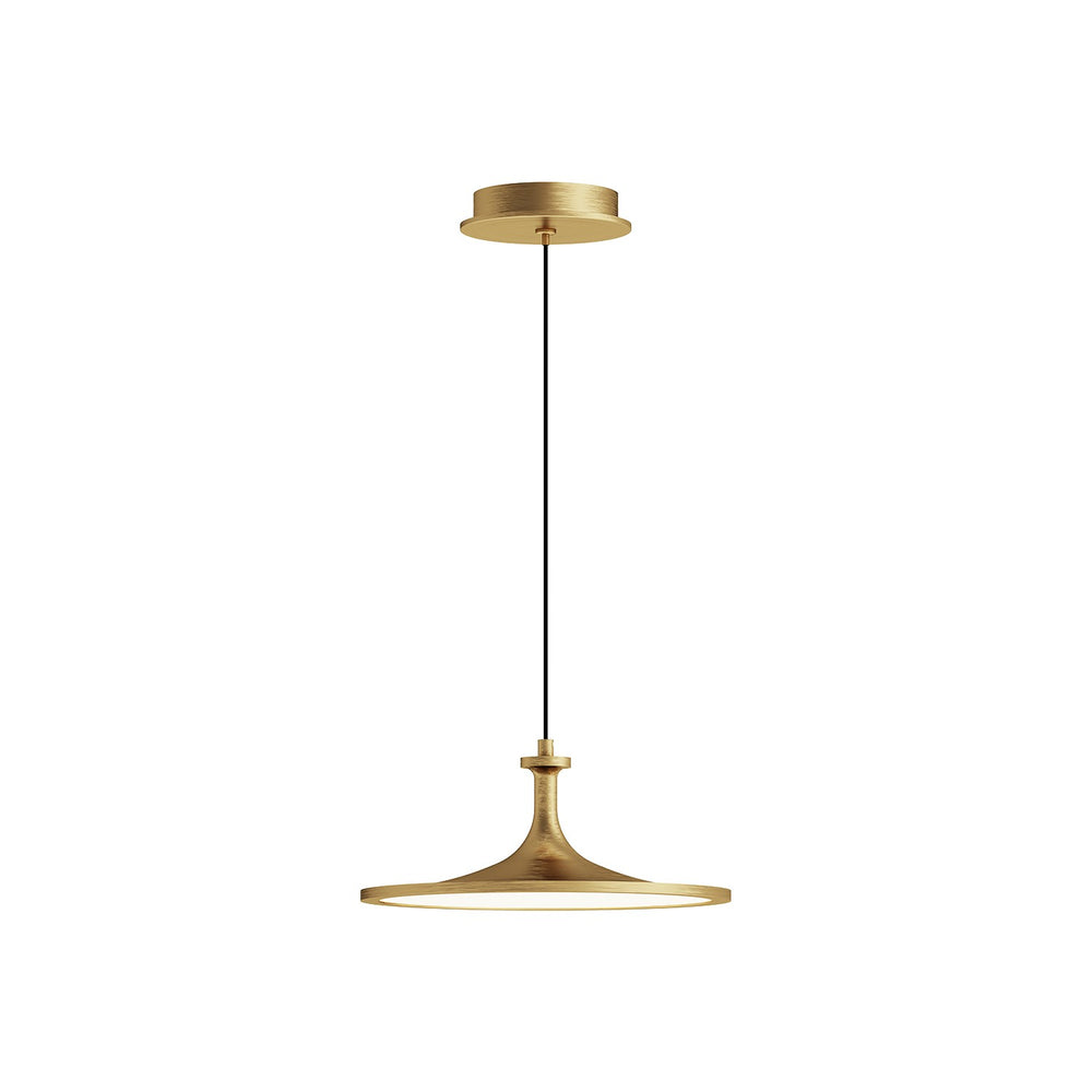 Alora Canada - LED Pendant - Issa - Brushed Gold- Union Lighting Luminaires Decor