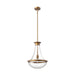 Alora Canada - One Light Pendant - Marcel - Aged Gold- Union Lighting Luminaires Decor