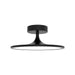 Alora Canada - LED Semi Flush Mount - Issa - Matte Black- Union Lighting Luminaires Decor