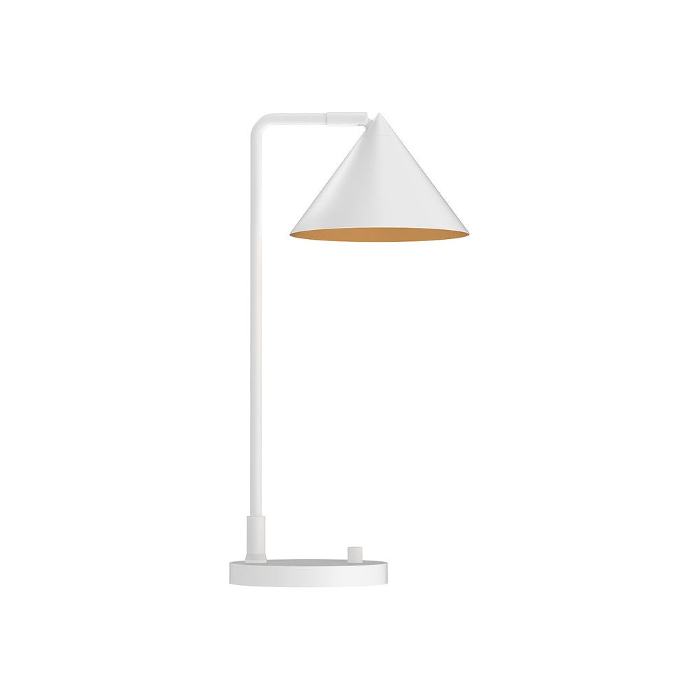 Alora Canada - One Light Table Lamp - Remy - White- Union Lighting Luminaires Decor