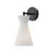 Alora Canada - One Light Wall Sconce - Betty - Matte Black/Opal Glass- Union Lighting Luminaires Decor