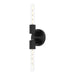 Alora Canada - Two Light Wall Sconce - Claire - Matte Black- Union Lighting Luminaires Decor
