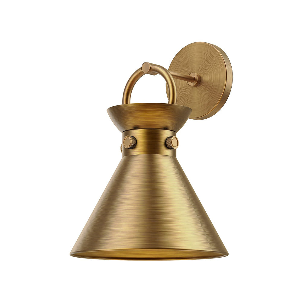 Alora Canada - One Light Wall Sconce - Emerson - Aged Gold- Union Lighting Luminaires Decor
