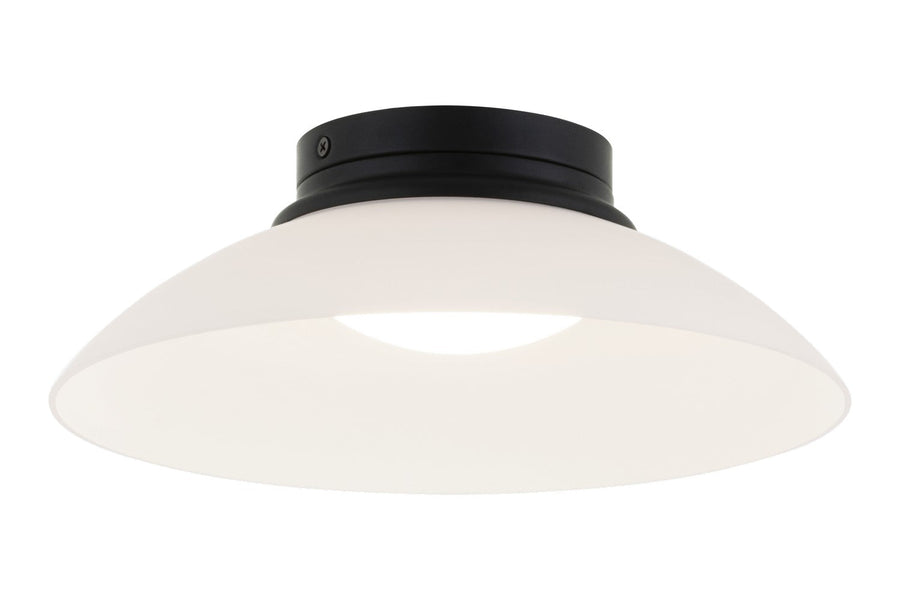 Matteo Canada - LED Flush Mount - LUNA - Matte Black- Union Lighting Luminaires Decor
