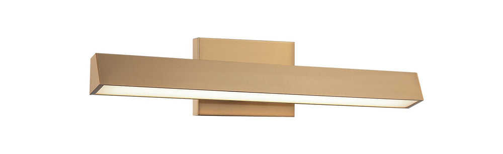 Matteo Canada - LED Vanity - Isosceles - Aged Gold Brass- Union Lighting Luminaires Decor