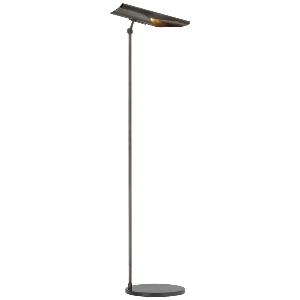 Visual Comfort Signature Canada - LED Floor Lamp - Flore - Gun Metal- Union Lighting Luminaires Decor