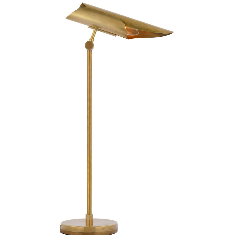 Visual Comfort Signature Canada - LED Desk Lamp - Flore - Soft Brass- Union Lighting Luminaires Decor