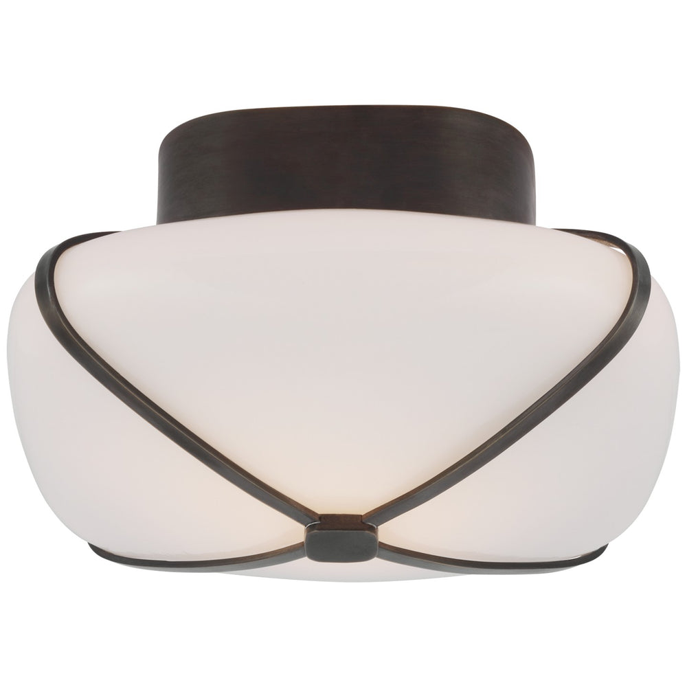 Visual Comfort Signature Canada - LED Flush Mount - Fondant - Gun Metal- Union Lighting Luminaires Decor