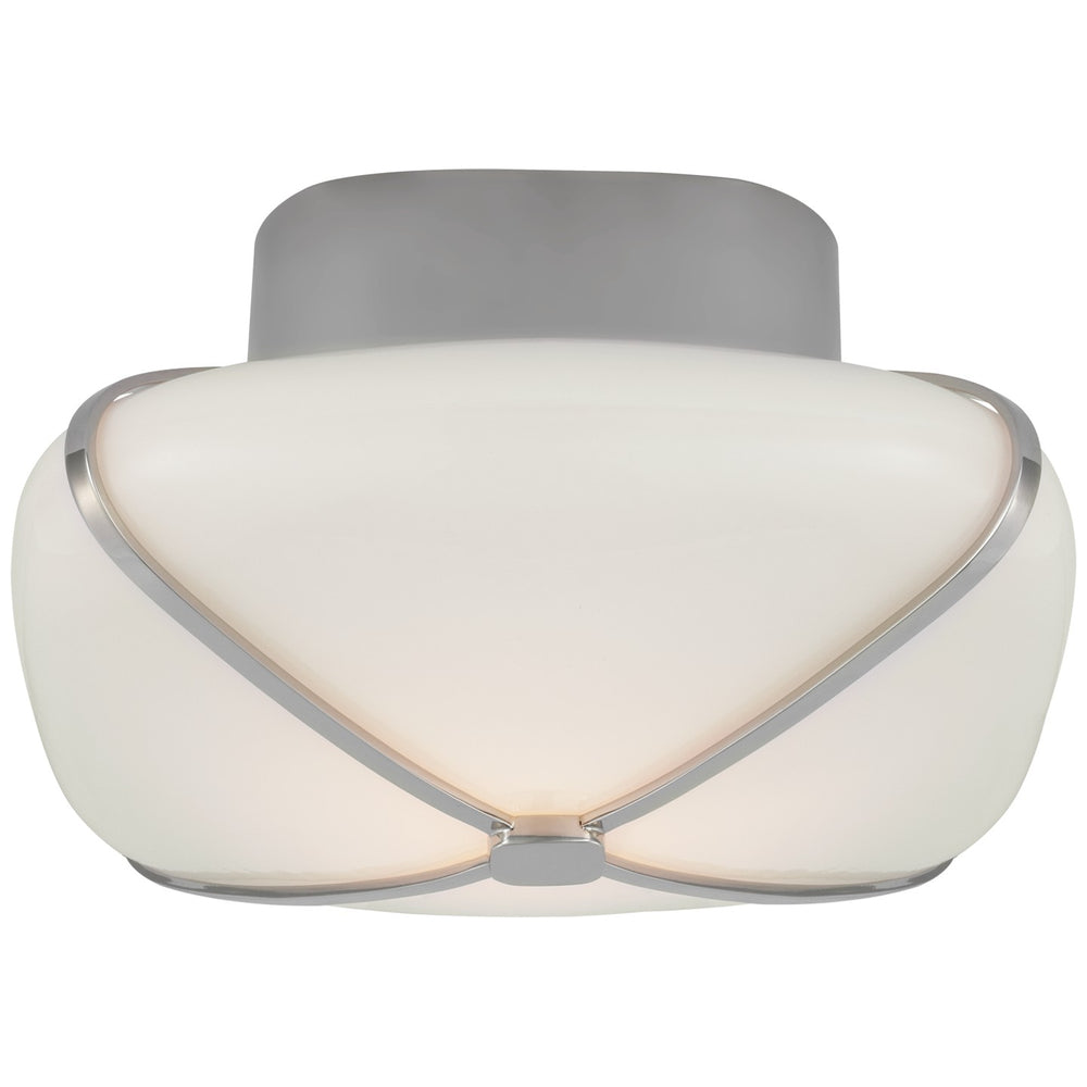 Visual Comfort Signature Canada - LED Flush Mount - Fondant - Polished Nickel- Union Lighting Luminaires Decor