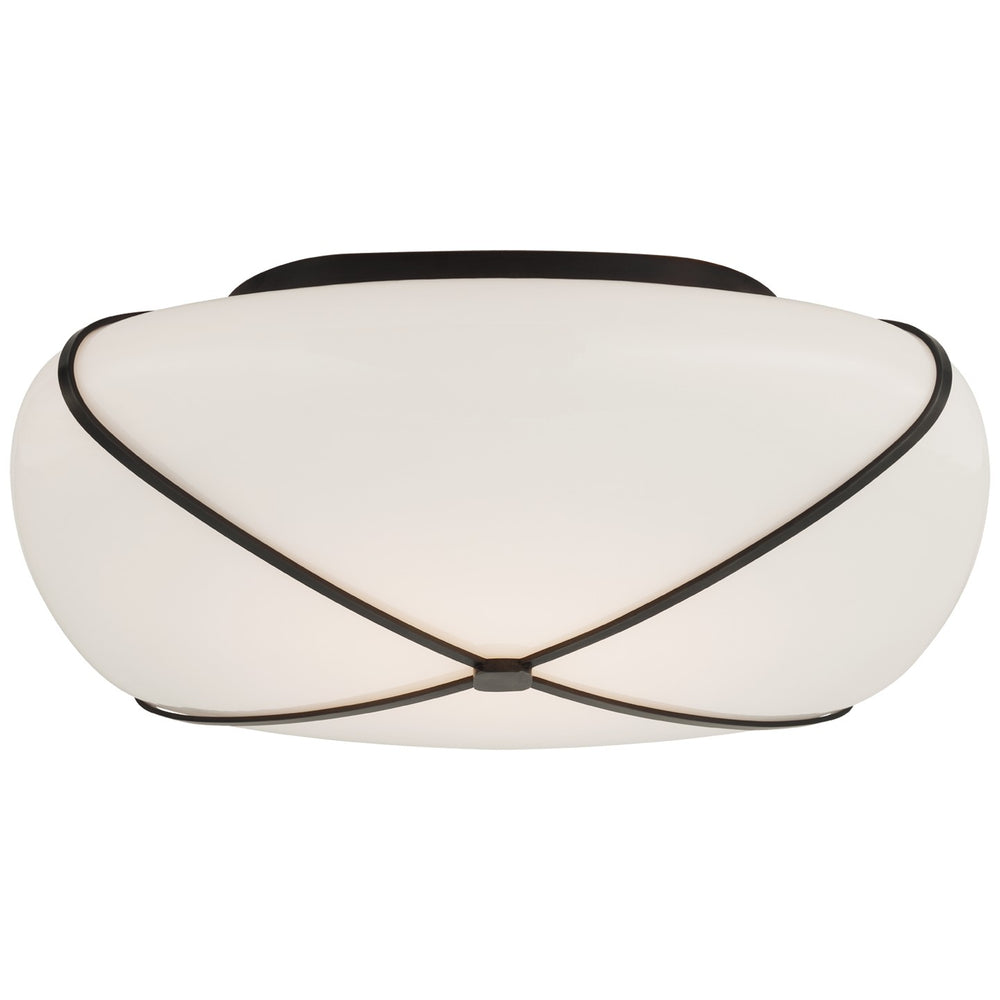 Visual Comfort Signature Canada - LED Flush Mount - Fondant - Gun Metal- Union Lighting Luminaires Decor
