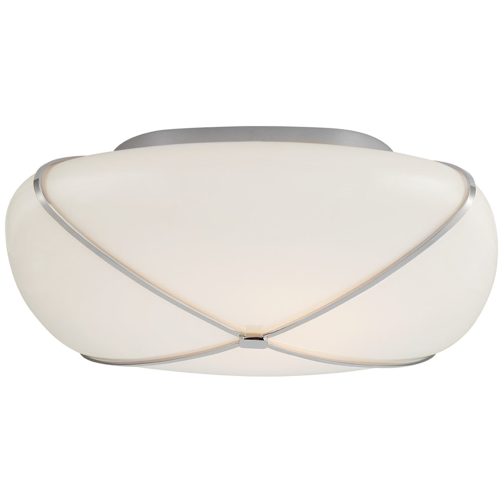 Visual Comfort Signature Canada - LED Flush Mount - Fondant - Polished Nickel- Union Lighting Luminaires Decor