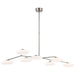 Visual Comfort Signature Canada - LED Linear Chandelier - Brindille - Polished Nickel- Union Lighting Luminaires Decor
