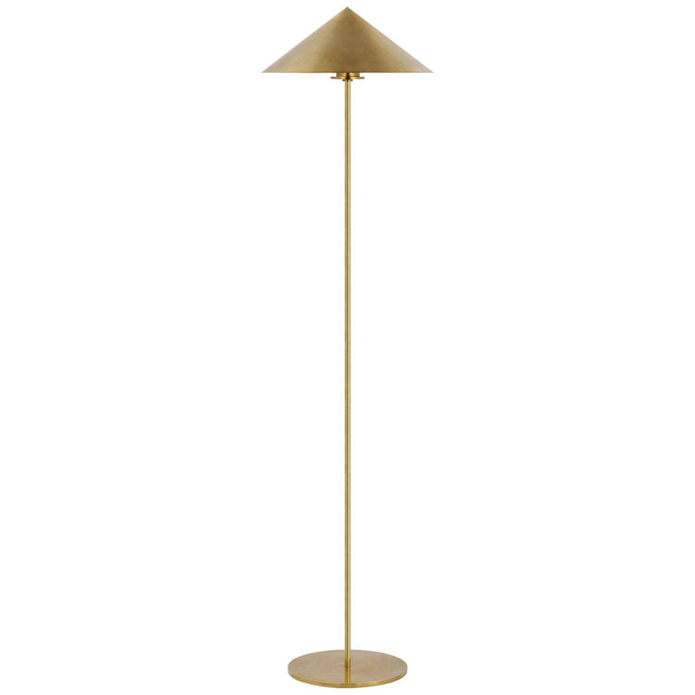 Visual Comfort Signature Canada - LED Floor Lamp - Orsay - Hand-Rubbed Antique Brass- Union Lighting Luminaires Decor