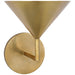 Visual Comfort Signature Canada - LED Wall Sconce - Orsay - Hand-Rubbed Antique Brass- Union Lighting Luminaires Decor