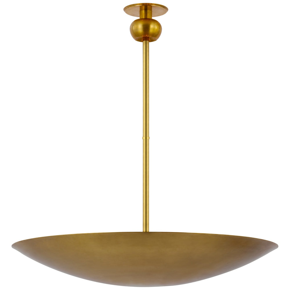 Visual Comfort Signature Canada - LED Chandelier - Comtesse - Hand-Rubbed Antique Brass- Union Lighting Luminaires Decor
