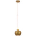 Visual Comfort Signature Canada - LED Pendant - Comtesse - Hand-Rubbed Antique Brass- Union Lighting Luminaires Decor
