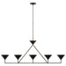 Visual Comfort Signature Canada - LED Linear Chandelier - Orsay - Bronze- Union Lighting Luminaires Decor
