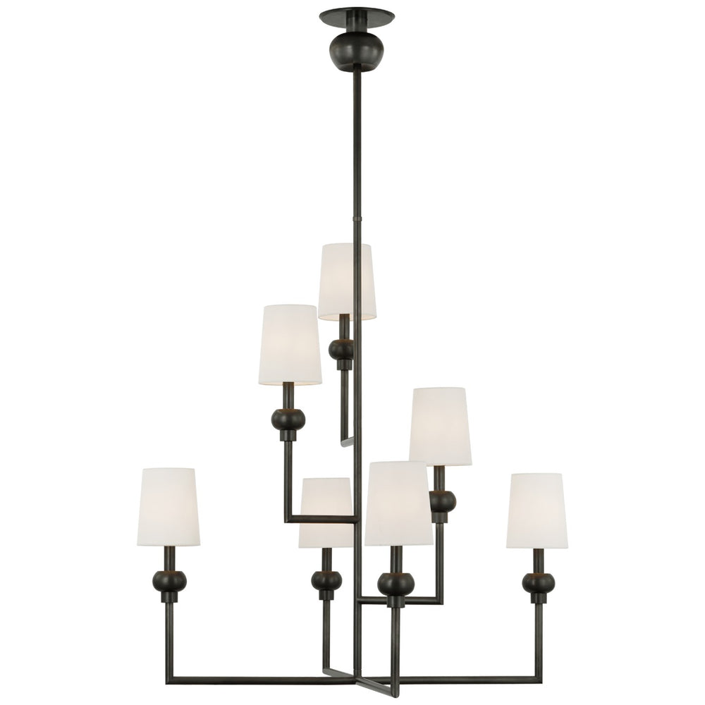 Visual Comfort Signature Canada - LED Chandelier - Comtesse - Bronze- Union Lighting Luminaires Decor