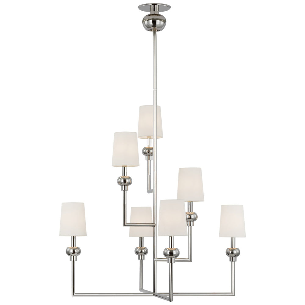 Visual Comfort Signature Canada - LED Chandelier - Comtesse - Polished Nickel- Union Lighting Luminaires Decor