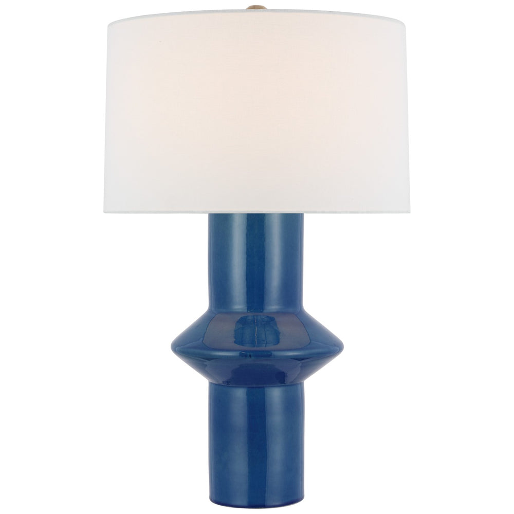 Visual Comfort Signature Canada - LED Table Lamp - Maxime - Aqua Crackle- Union Lighting Luminaires Decor