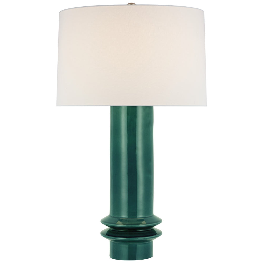 Visual Comfort Signature Canada - LED Table Lamp - Montaigne - Emerald Crackle- Union Lighting Luminaires Decor