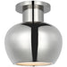 Visual Comfort Signature Canada - LED Flush Mount - Comtesse - Polished Nickel- Union Lighting Luminaires Decor
