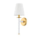 Mitzi Canada - One Light Wall Sconce - Banyan - Aged Brass- Union Lighting Luminaires Decor