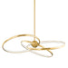 Corbett Lighting Canada - LED Chandelier - Alula - Vintage Brass- Union Lighting Luminaires Decor