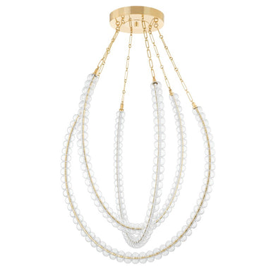 Corbett Lighting Canada - LED Chandelier - Celeste - Vintage Brass- Union Lighting Luminaires Decor