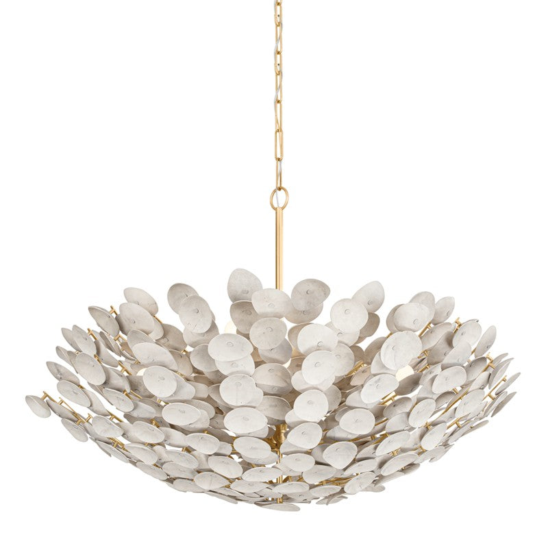 Corbett Lighting Canada - 12 Light Chandelier - Aimi - Vintage Gold Leaf- Union Lighting Luminaires Decor