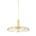 Hudson Valley Canada - LED Pendant - Reynolds - Aged Brass- Union Lighting Luminaires Decor