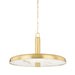 Hudson Valley Canada - LED Pendant - Reynolds - Aged Brass- Union Lighting Luminaires Decor