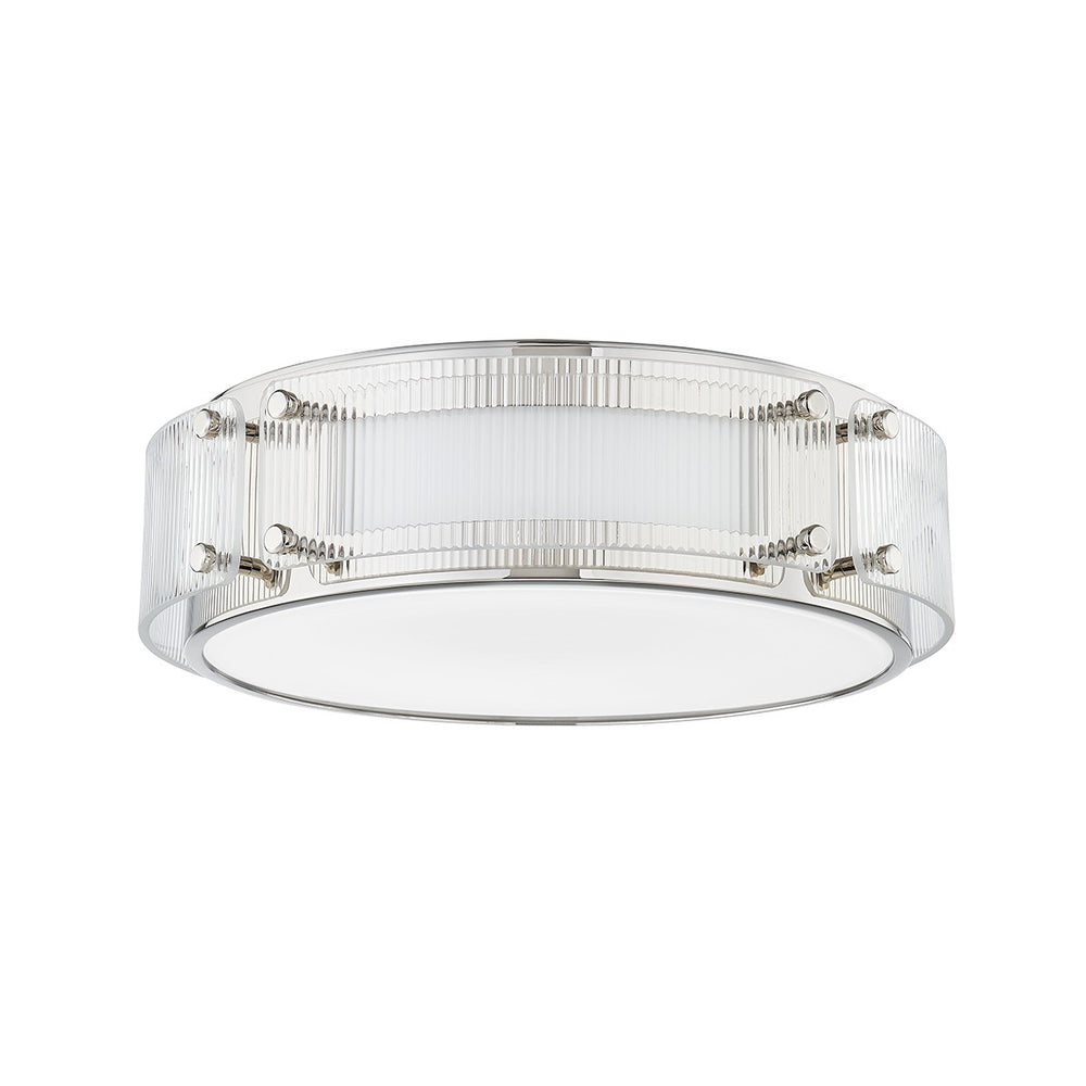 Hudson Valley Canada - LED Flush Mount - Clifford - Polished Nickel- Union Lighting Luminaires Decor
