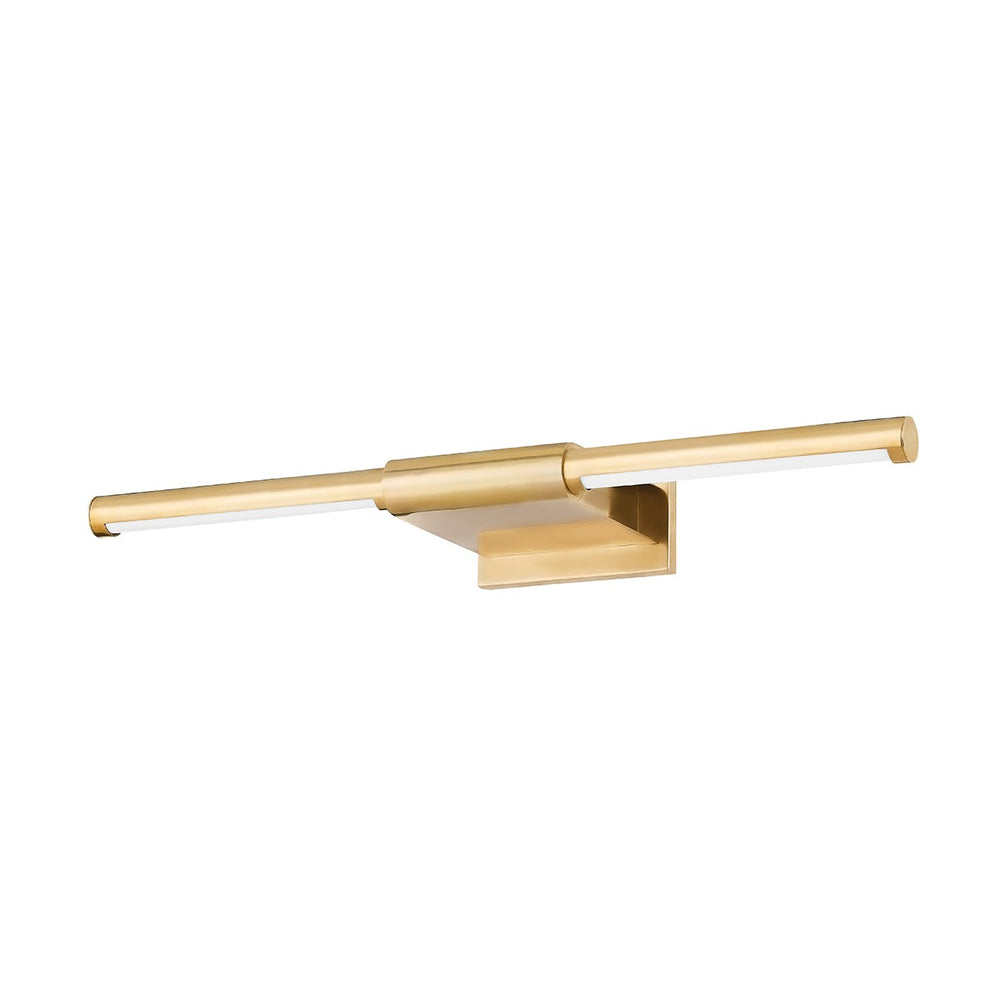 Hudson Valley Canada - LED Picture Light - Jerome - Aged Brass- Union Lighting Luminaires Decor