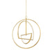 Hudson Valley Canada - LED Chandelier - Welland - Aged Brass- Union Lighting Luminaires Decor