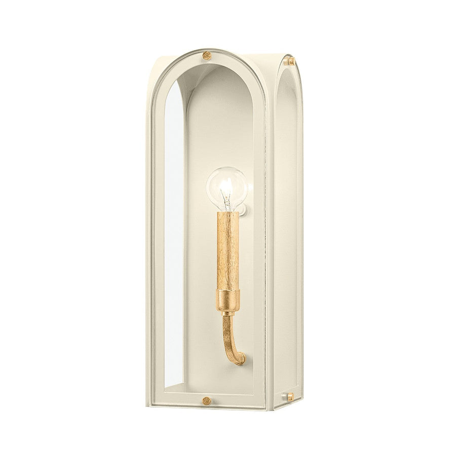 Hudson Valley Canada - One Light Wall Sconce - Lincroft - Vintage Gold Leaf- Union Lighting Luminaires Decor
