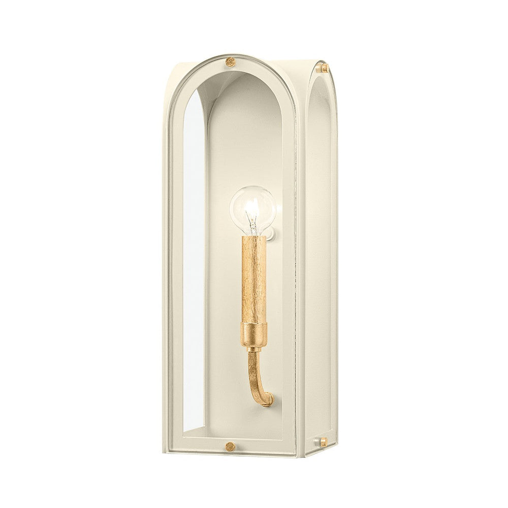 Hudson Valley Canada - One Light Wall Sconce - Lincroft - Vintage Gold Leaf- Union Lighting Luminaires Decor