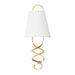 Hudson Valley Canada - Two Light Wall Sconce - Dota - Vintage Gold Leaf- Union Lighting Luminaires Decor