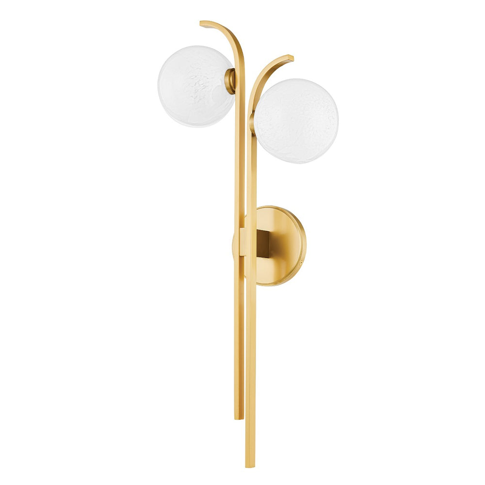 Hudson Valley Canada - LED Wall Sconce - Laval - Aged Brass- Union Lighting Luminaires Decor