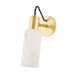 Hudson Valley Canada - One Light Wall Sconce - Malba - Aged Brass- Union Lighting Luminaires Decor