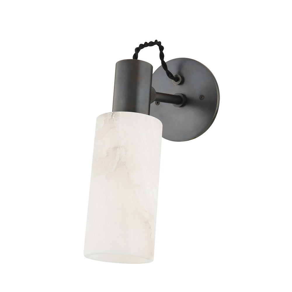 Hudson Valley Canada - One Light Wall Sconce - Malba - Distressed Bronze- Union Lighting Luminaires Decor