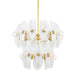 Hudson Valley Canada - 20 Light Chandelier - Hilo - Aged Brass- Union Lighting Luminaires Decor