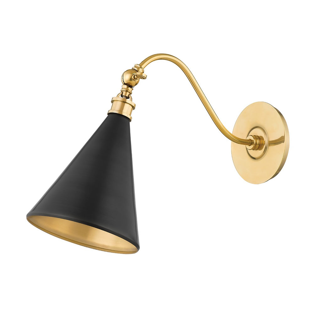 Hudson Valley Canada - One Light Wall Sconce - Osterley - Aged/Antique Distressed Bronze- Union Lighting Luminaires Decor