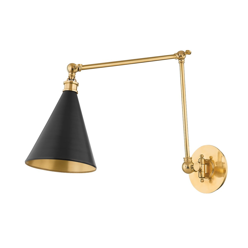 Hudson Valley Canada - One Light Wall Sconce - Osterley - Aged/Antique Distressed Bronze- Union Lighting Luminaires Decor