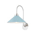 Hudson Valley Canada - One Light Wall Sconce - Clivedon - Polished Nickel/Blue Bird- Union Lighting Luminaires Decor