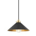 Hudson Valley Canada - One Light Pendant - Clivedon - Aged Brass/Distressed Bronze- Union Lighting Luminaires Decor