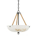 Hudson Valley Canada - Three Light Pendant - Somerset - Distressed Bronze- Union Lighting Luminaires Decor