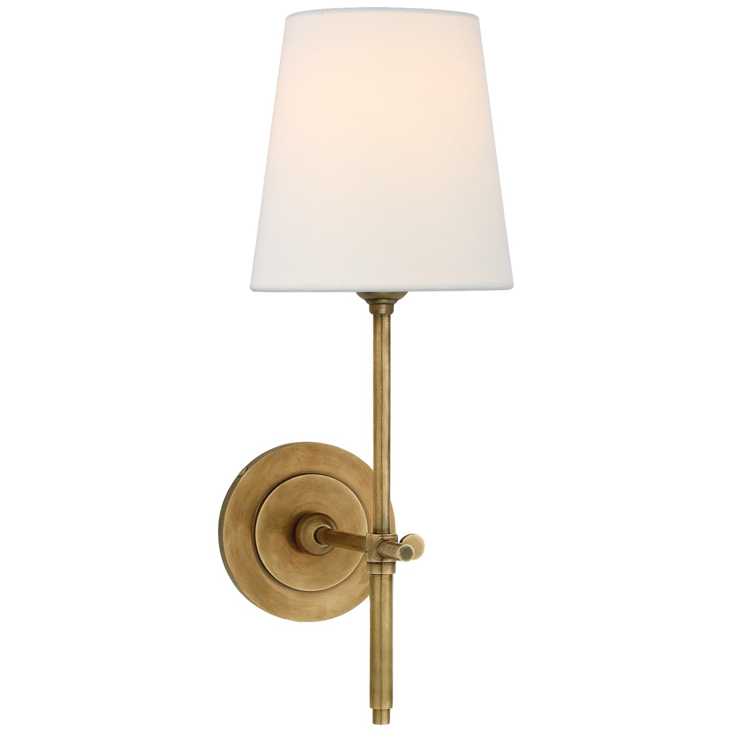 Visual Comfort Signature Canada - One Light Wall Sconce - Bryant - Hand-Rubbed Antique Brass- Union Lighting Luminaires Decor