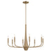 Kichler Canada - Eight Light Chandelier - Deela - Champagne Bronze- Union Lighting Luminaires Decor