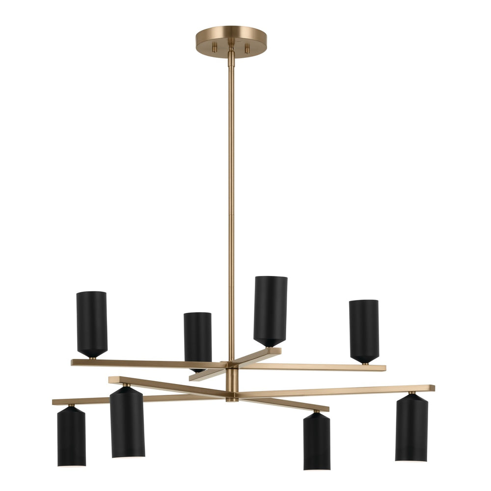 Kichler Canada - LED Chandelier - Gala - Champagne Bronze- Union Lighting Luminaires Decor